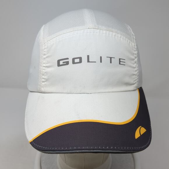 Go Lite Slideback 5 Panel Hat White One Size Adjustable Headsweats - Picture 2 of 9
